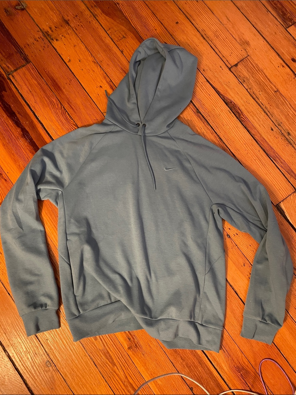 Nike Men's Pullover Hoodie - Slate Gray Blue